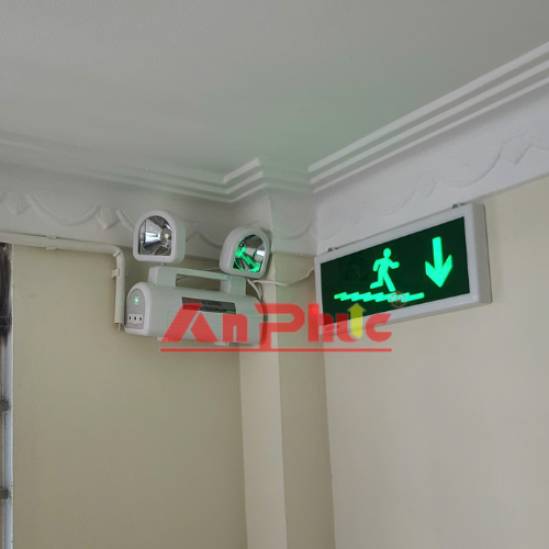 Cung cấp và lắp đặt đèn thoát hiểm PCCC An Phúc hotline 0913 801 891