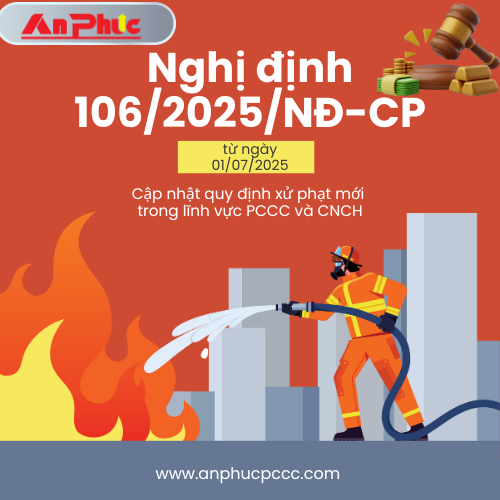 Nghị định 106/2025/NĐ-CP: Cập nhật quy định xử phạt mới trong lĩnh vực PCCC và CNCH